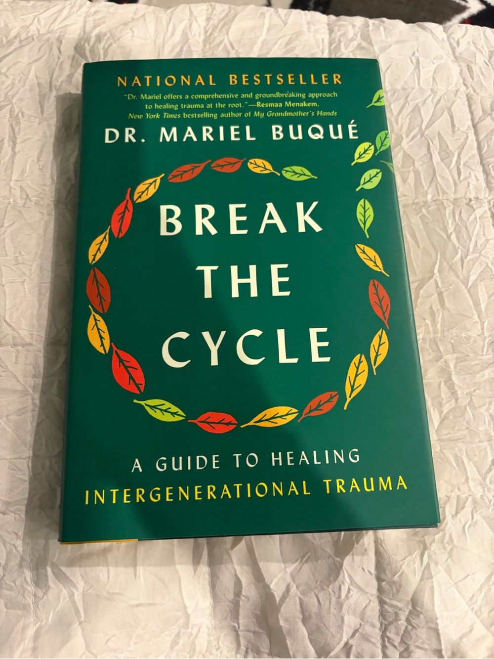 Break the Cycle by Dr. Mariel Buqué - Green Cover